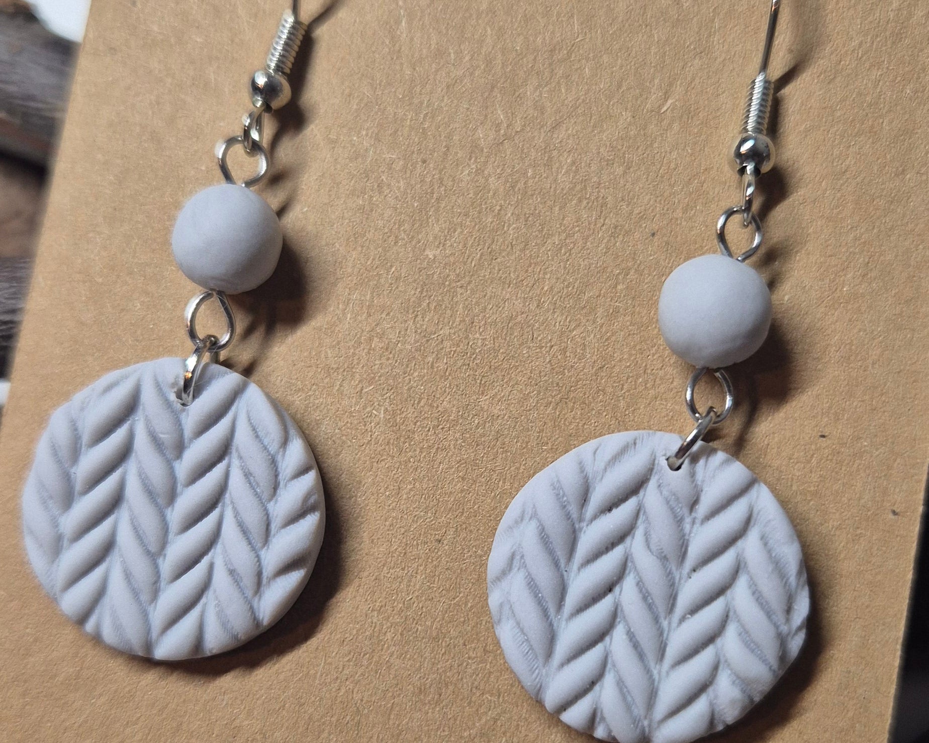 Cozy Knitted Earrings