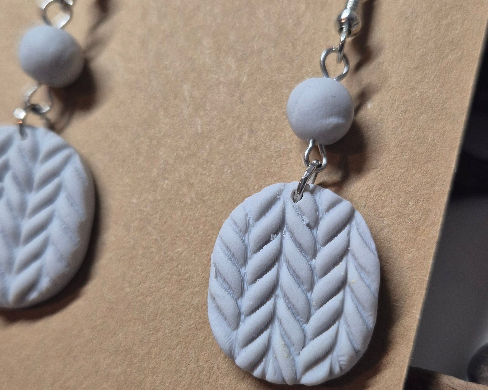 Cozy Knitted Earrings