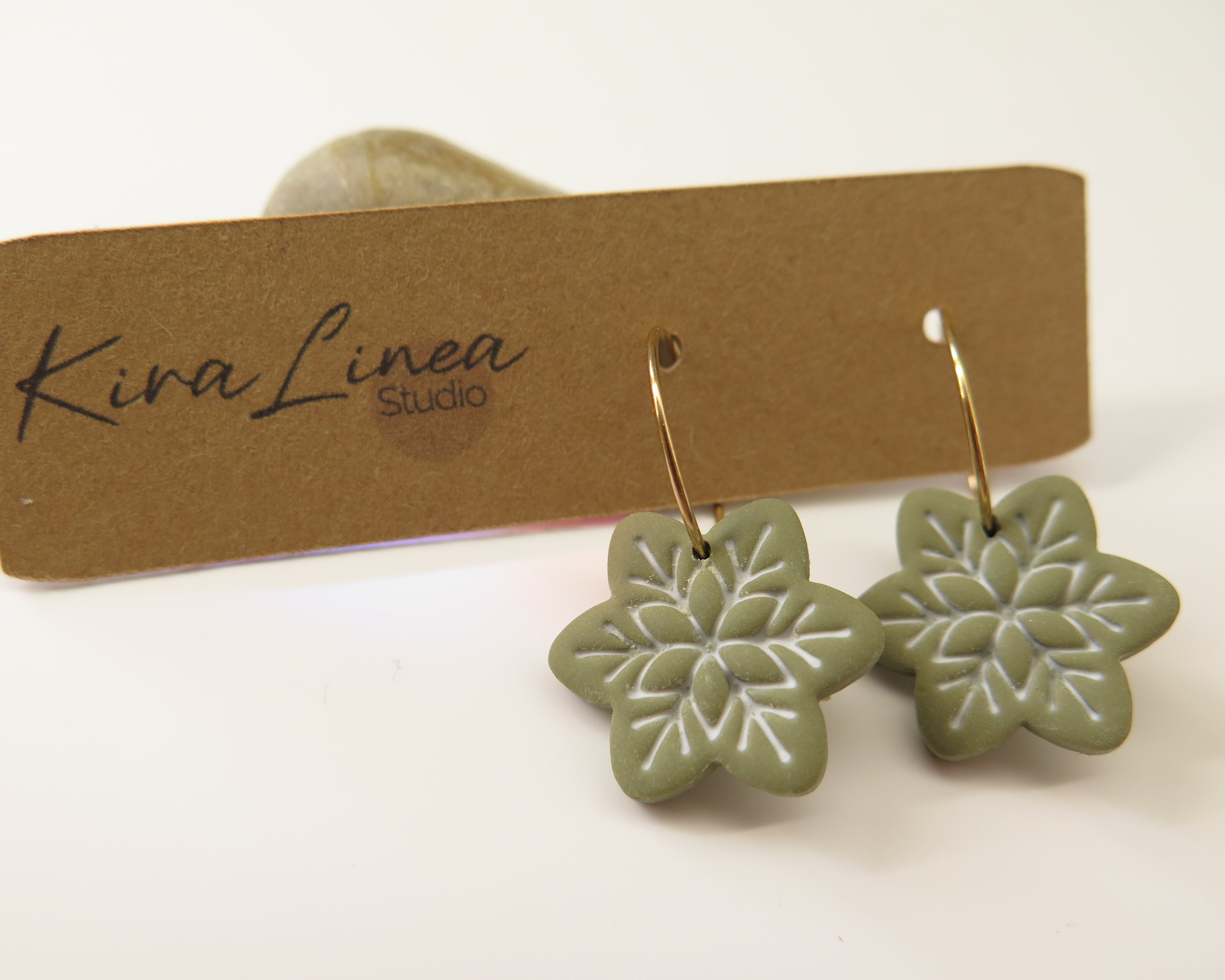 Schneeflocken Hoops klein