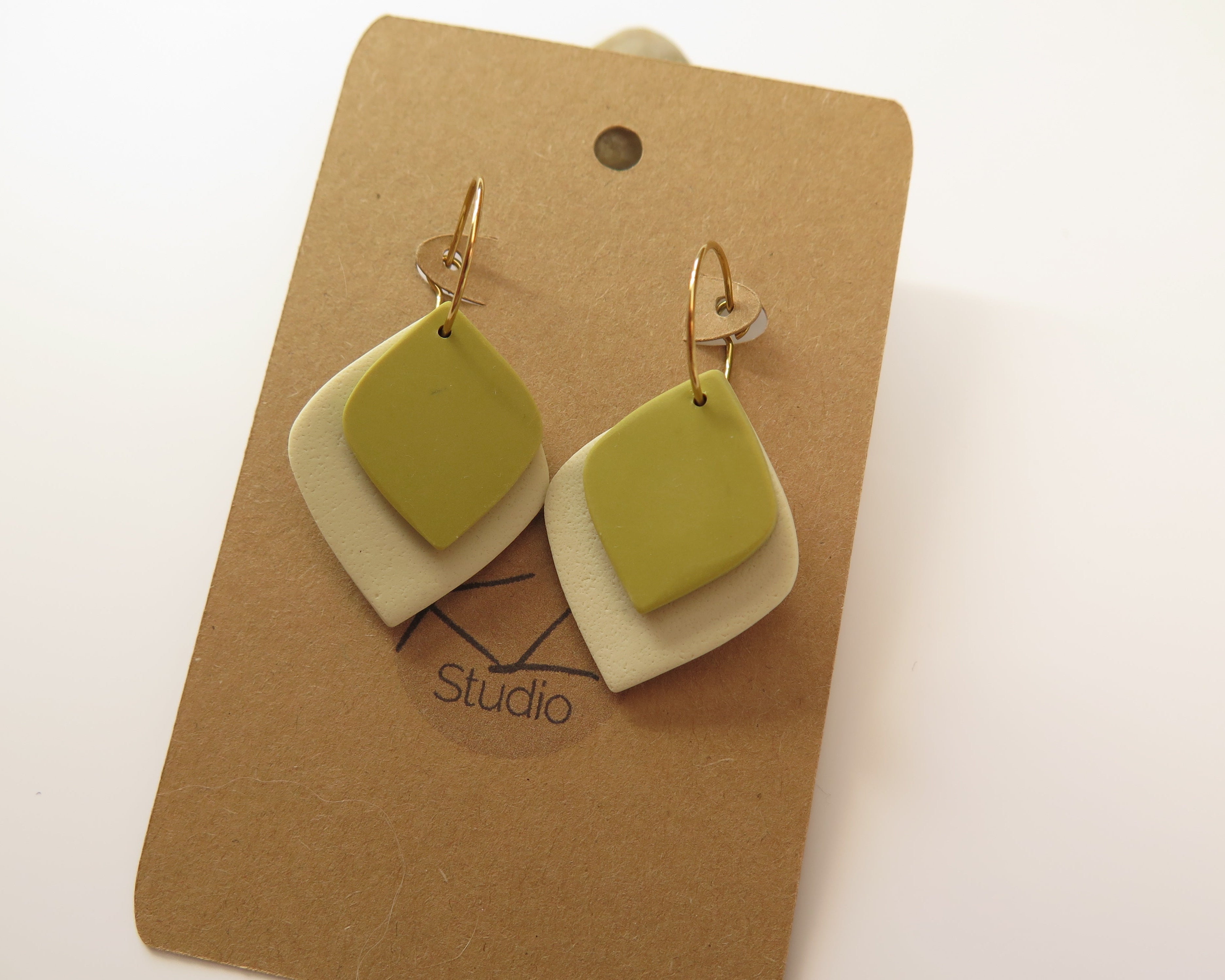 Overlapped Leaf vanilla/lime