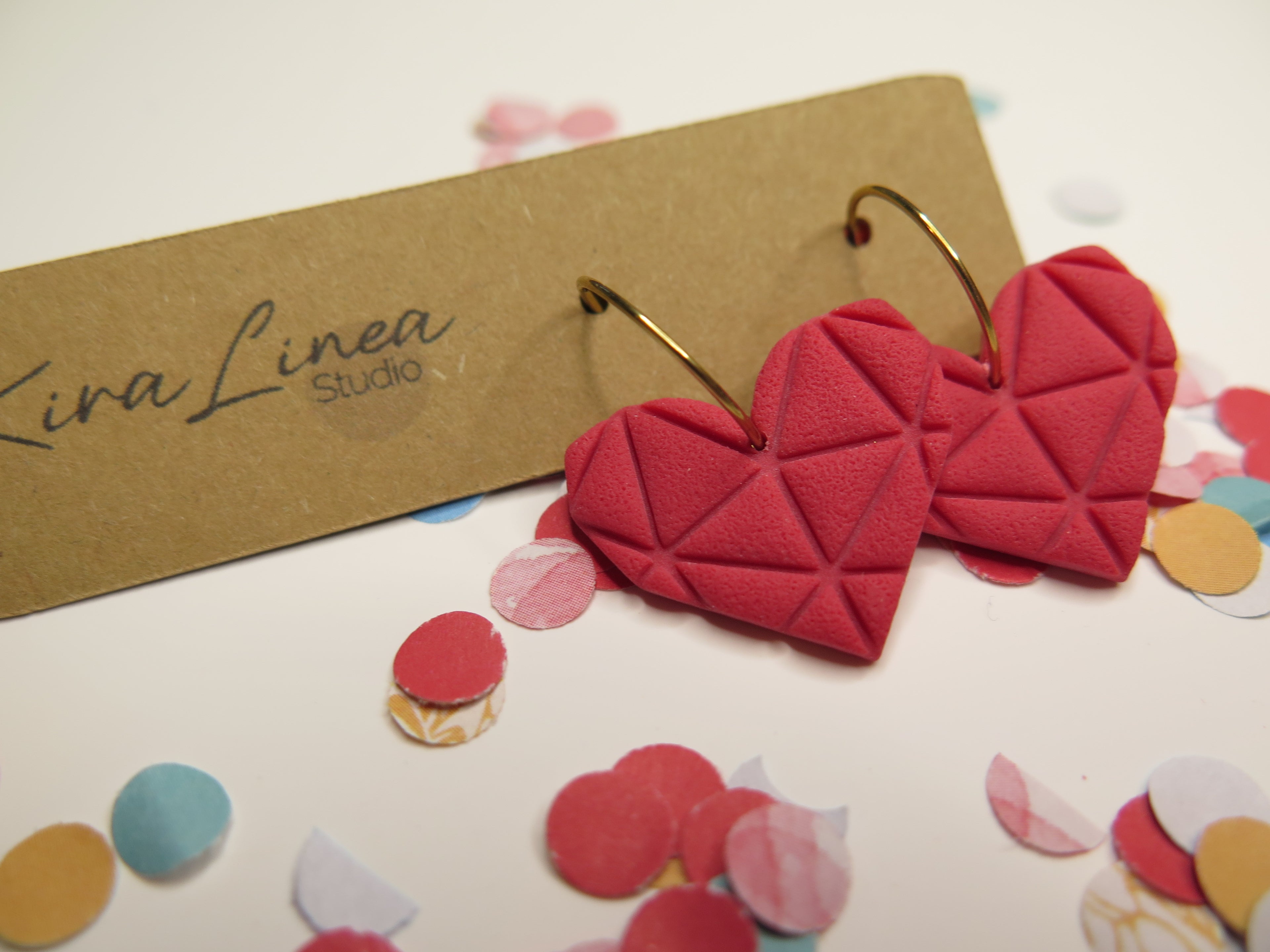 Hanging Origamihearts